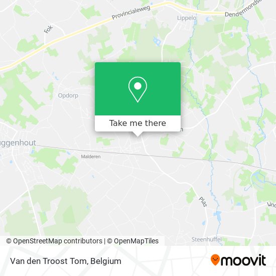 Van den Troost Tom map