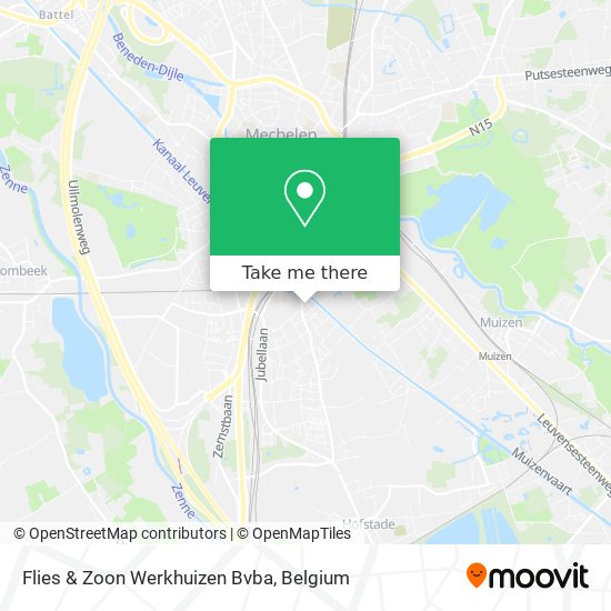 Flies & Zoon Werkhuizen Bvba plan