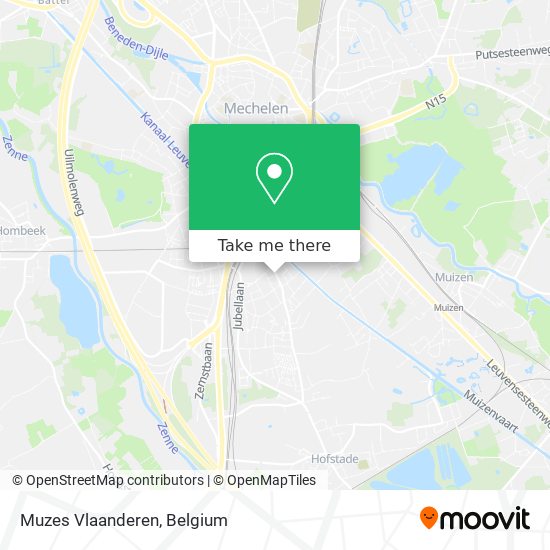 Muzes Vlaanderen plan