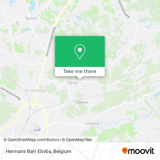 Hermans Bart Ebvba map