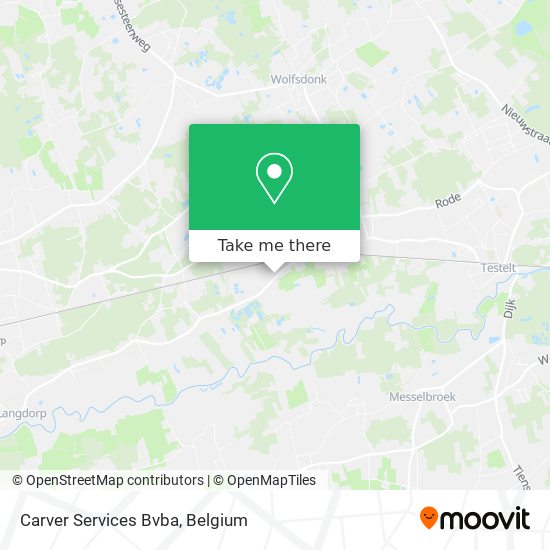 Carver Services Bvba map