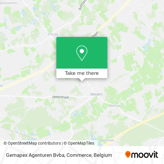 Gemapex Agenturen Bvba, Commerce map