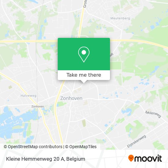 Kleine Hemmenweg 20 A map