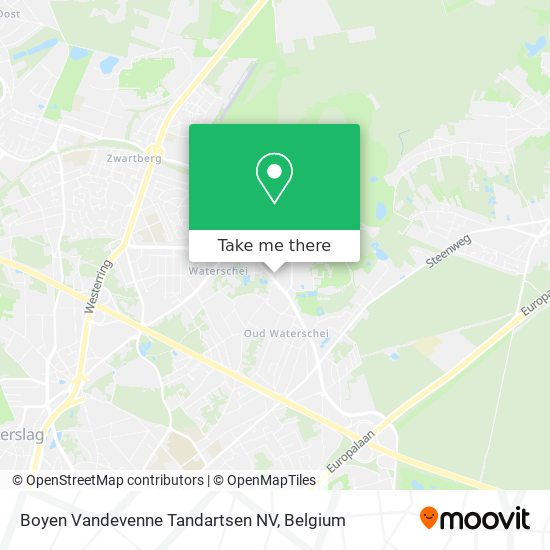 Boyen Vandevenne Tandartsen NV map