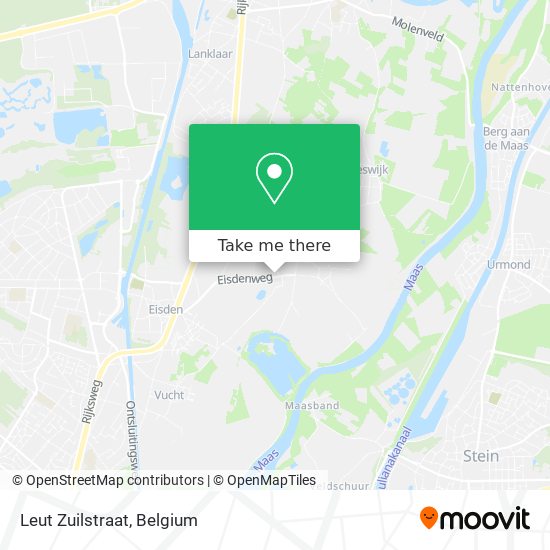 Leut Zuilstraat map