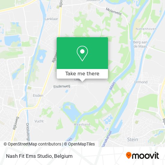 Nash Fit Ems Studio map