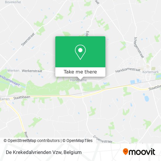 De Krekedalvrienden Vzw map
