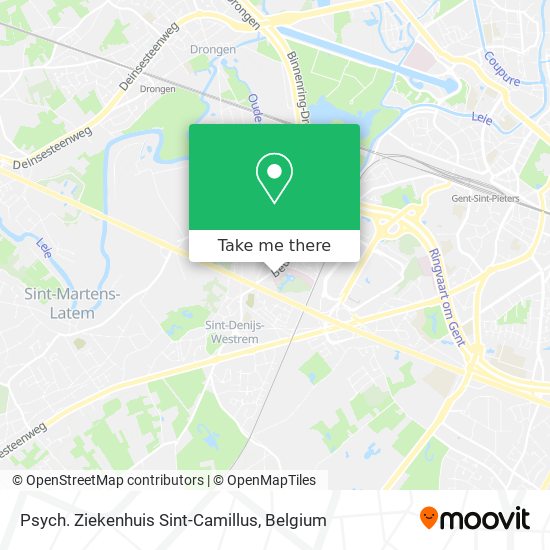 Psych. Ziekenhuis Sint-Camillus map