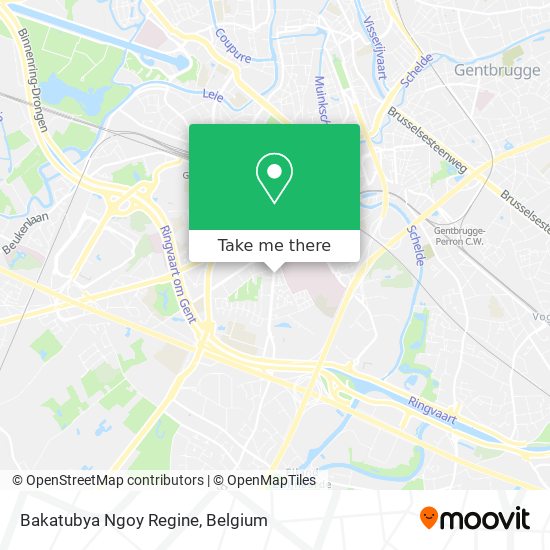 Bakatubya Ngoy Regine map