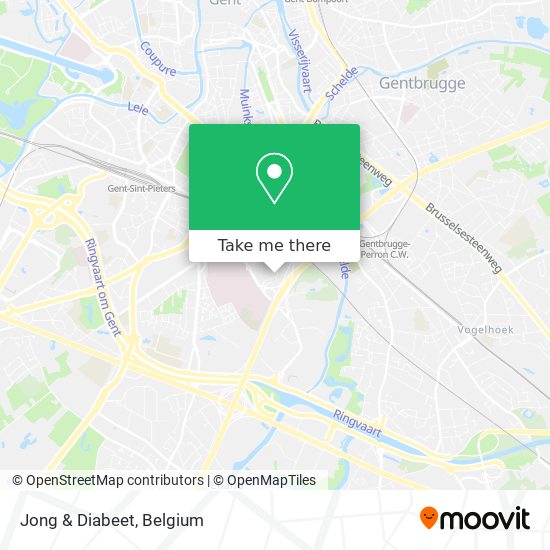 Jong & Diabeet map