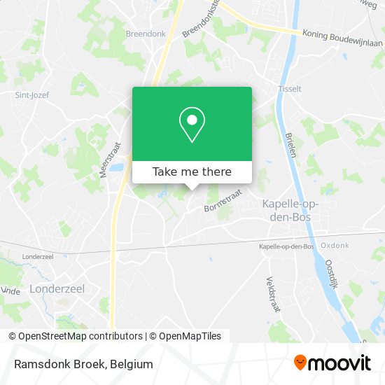 Ramsdonk Broek map