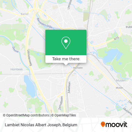 Lambiet Nicolas Albert Joseph map