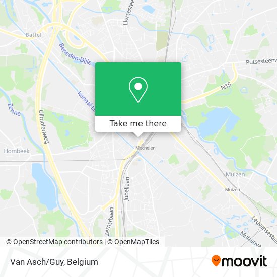 Van Asch/Guy map