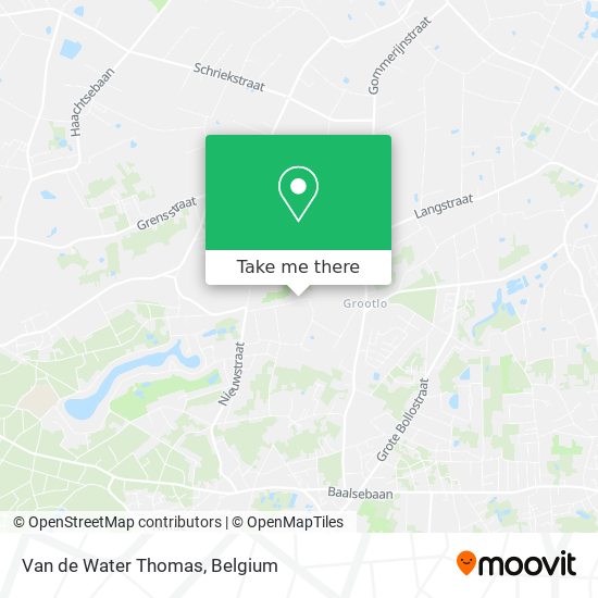 Van de Water Thomas map