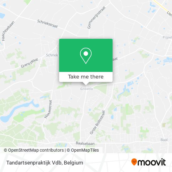 Tandartsenpraktijk Vdb plan