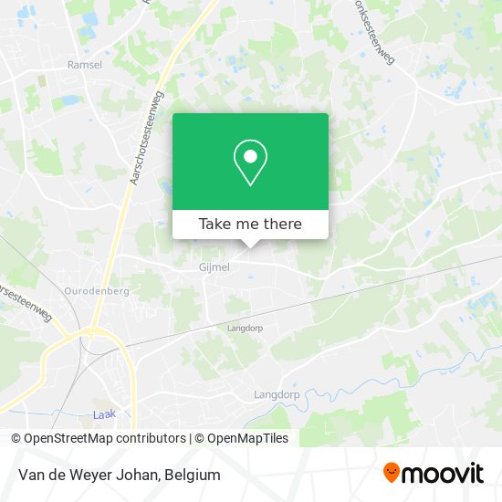 Van de Weyer Johan map