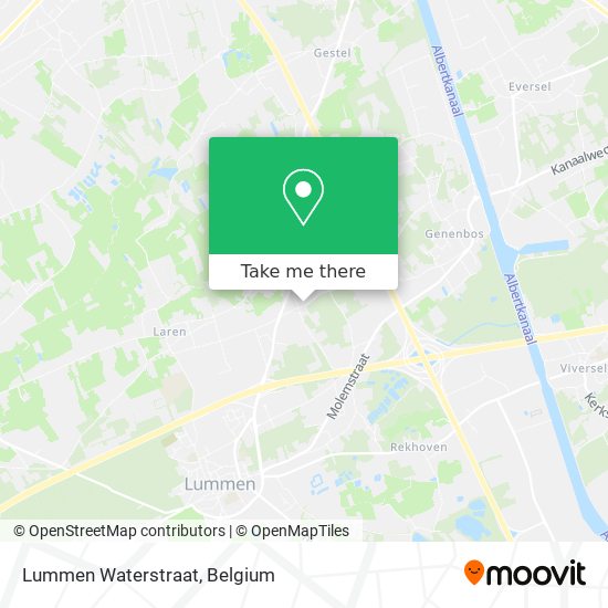 Lummen Waterstraat plan