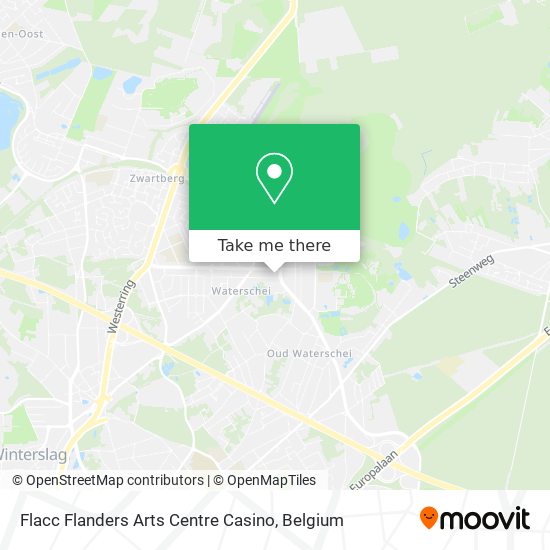 Flacc Flanders Arts Centre Casino map