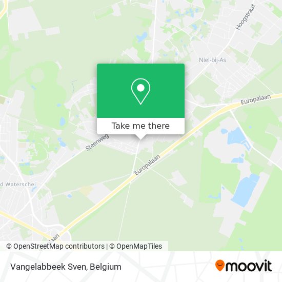 Vangelabbeek Sven map