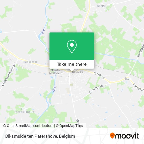 Diksmuide ten Patershove plan