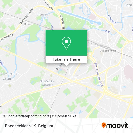 Boesbeeklaan 19 map