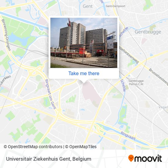 Universitair Ziekenhuis Gent plan