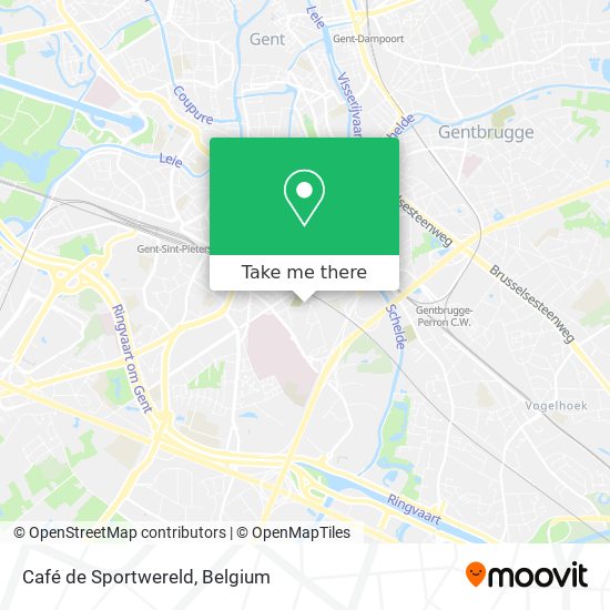 Café de Sportwereld map