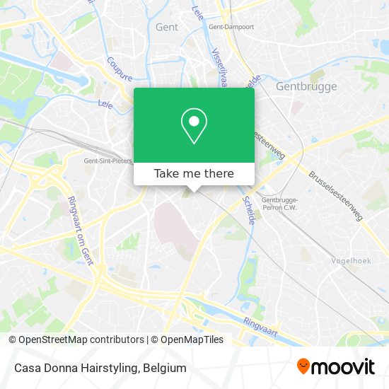 Casa Donna Hairstyling map