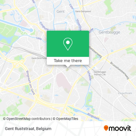 Gent Ruststraat plan