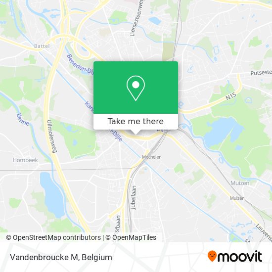 Vandenbroucke M map