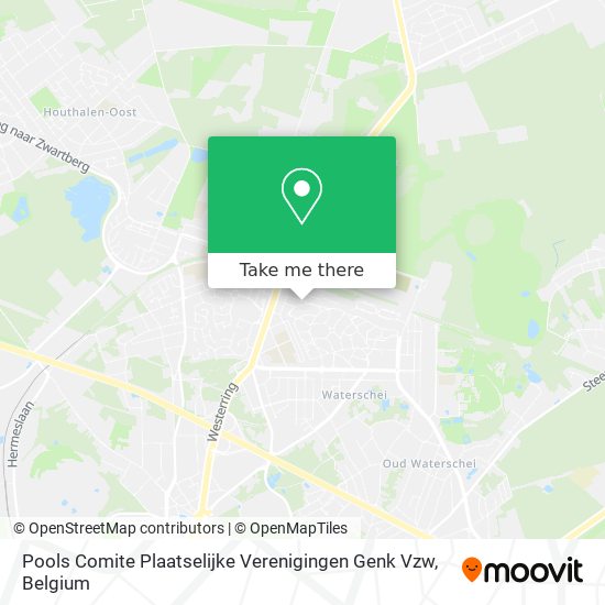 Pools Comite Plaatselijke Verenigingen Genk Vzw map