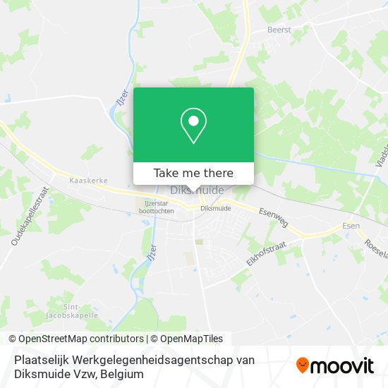 Plaatselijk Werkgelegenheidsagentschap van Diksmuide Vzw map