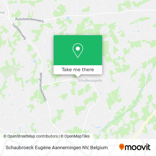 Schaubroeck Eugène Aannemingen NV map