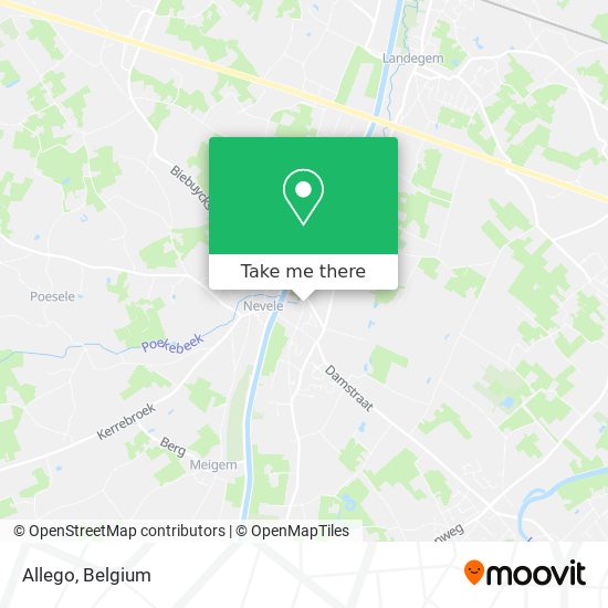 Allego map