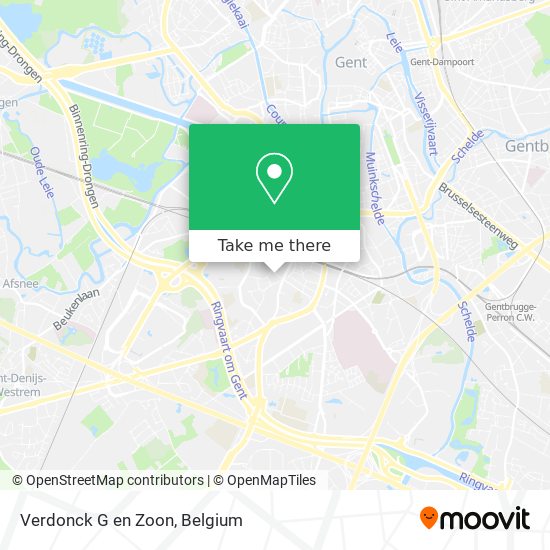 Verdonck G en Zoon map