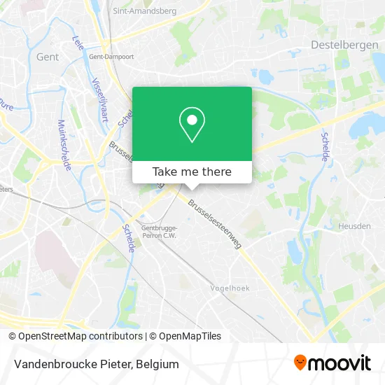 Vandenbroucke Pieter map