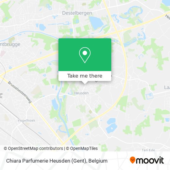 Chiara Parfumerie Heusden (Gent) map