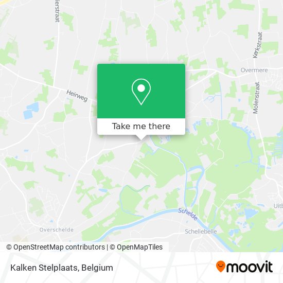 Kalken Stelplaats plan