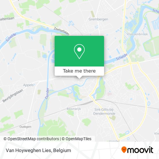 Van Hoyweghen Lies map