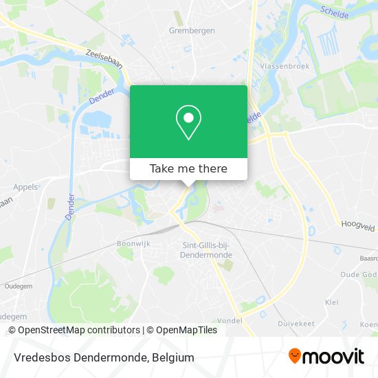 Vredesbos Dendermonde plan