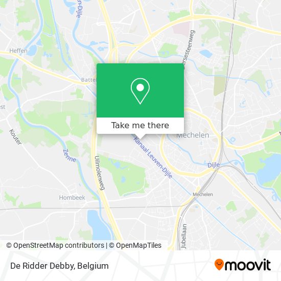 De Ridder Debby map