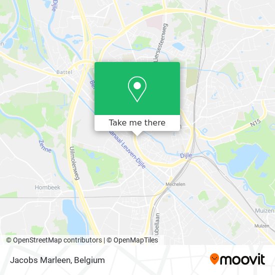 Jacobs Marleen map