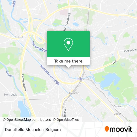 Donuttello Mechelen plan