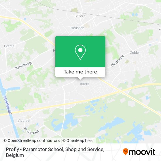 Profly - Paramotor School, Shop and Service map