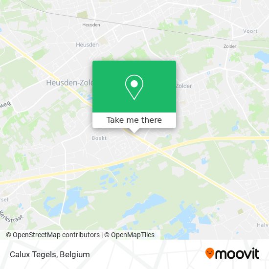 Calux Tegels map