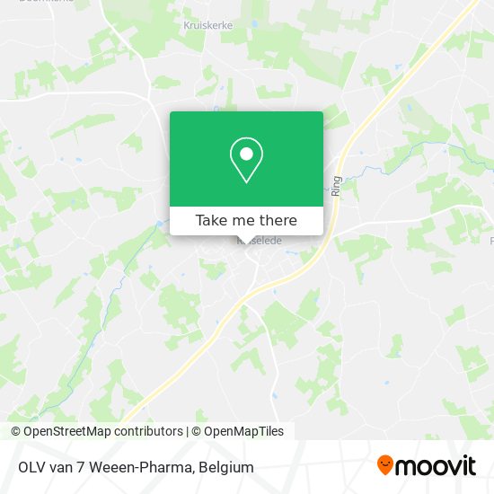 OLV van 7 Weeen-Pharma map