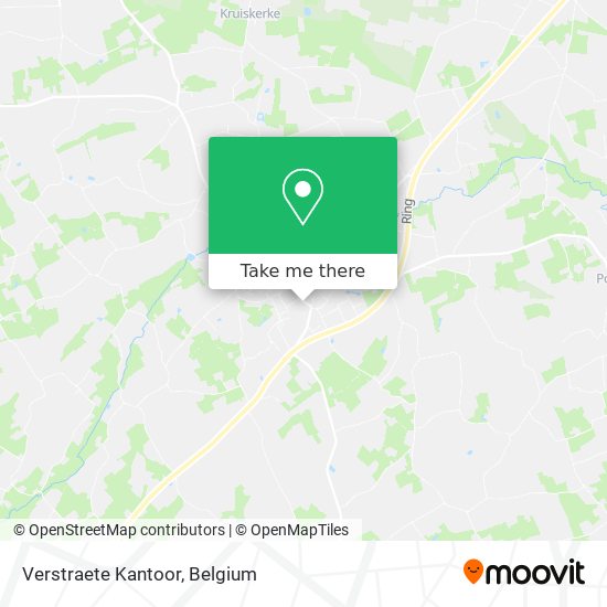 Verstraete Kantoor map