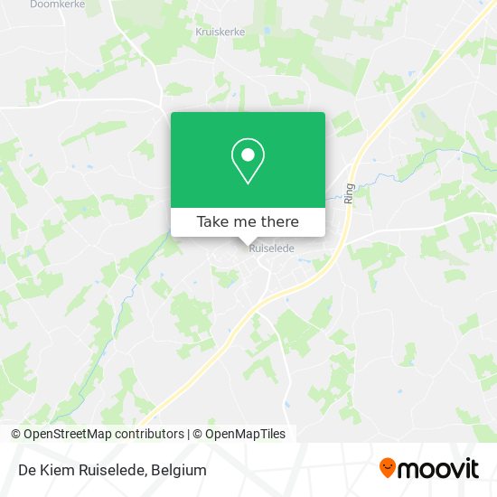 De Kiem Ruiselede map