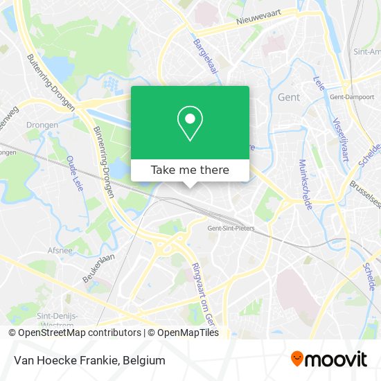 Van Hoecke Frankie map