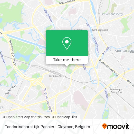 Tandartsenpraktijk Pannier - Cleyman map